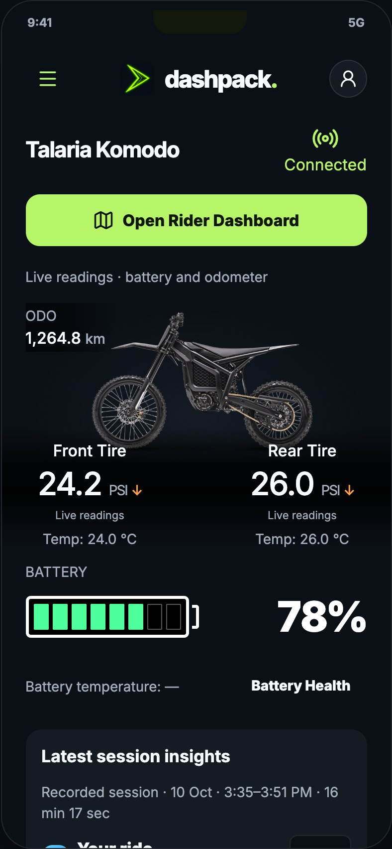 One app. Your connected ride.