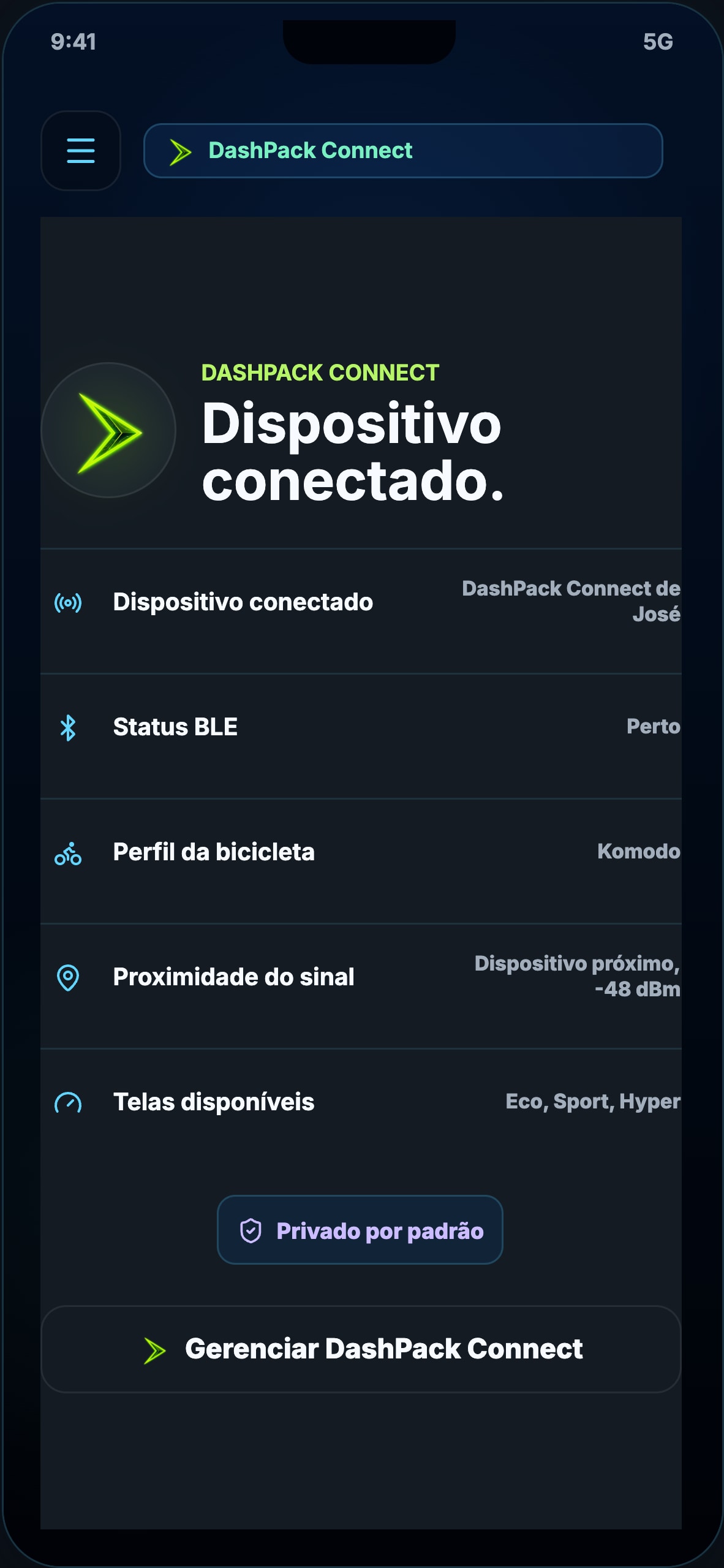 Um aplicativo. Seu passeio conectado.
